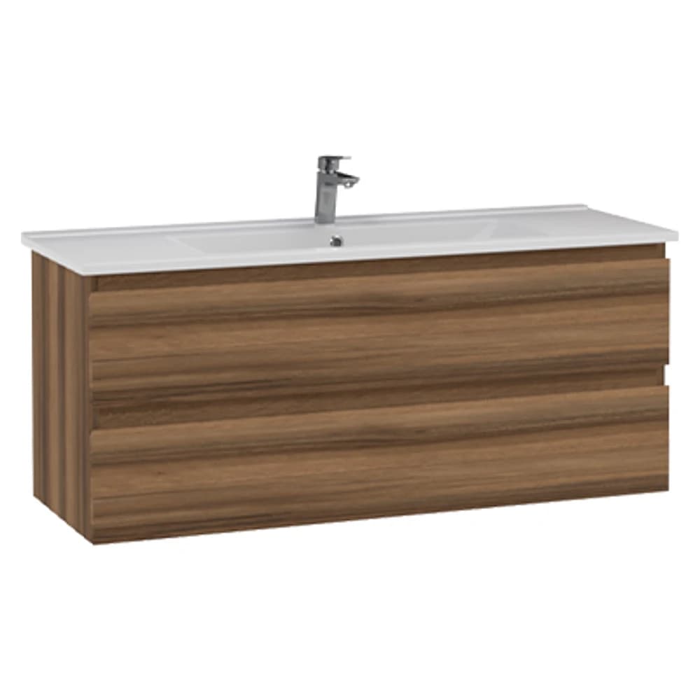 Creavit Alinda 120 Cm Açık Ceviz Lavabo Dolabı
