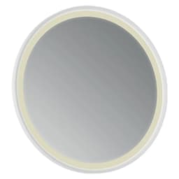 Creavit Patara 85 Cm Mat Beyaz Yuvarlak LED Ayna görsel 1