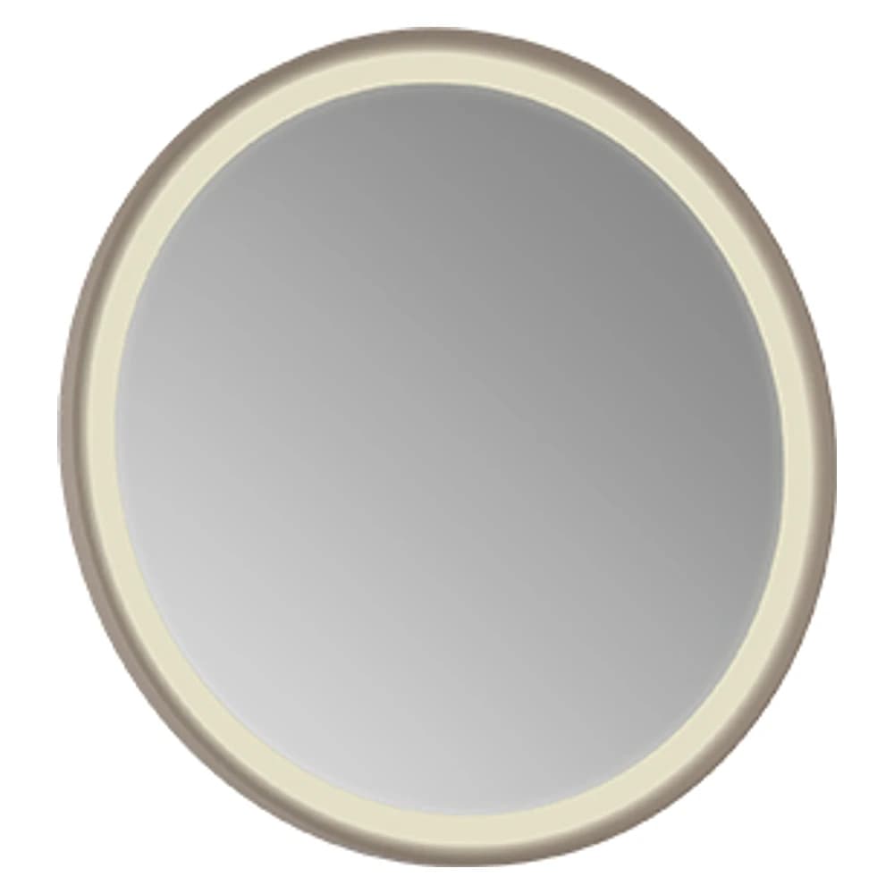 Creavit Patara 85 Cm Mat Cappuccino Yuvarlak LED Ayna