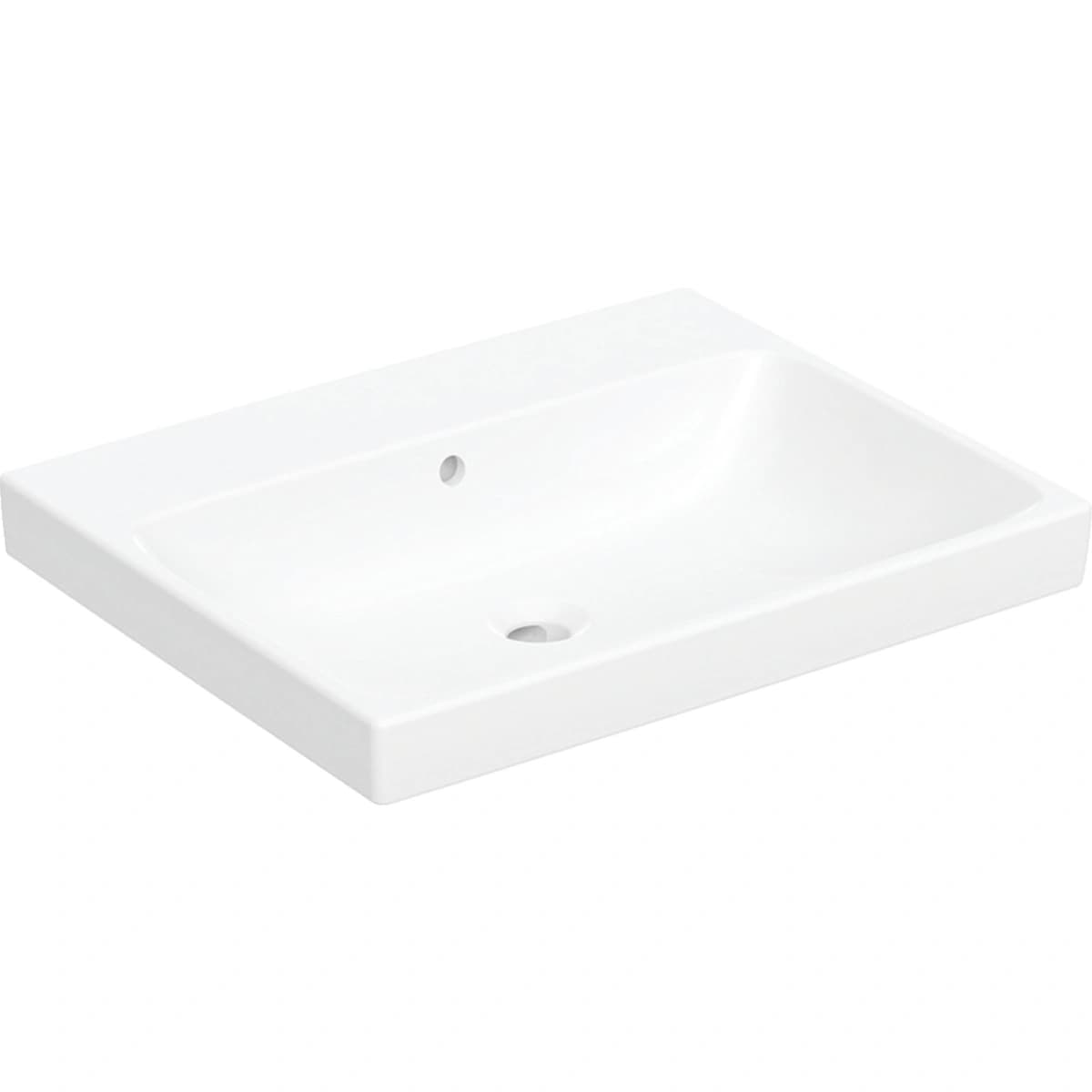 Geberit Aniara 60,5x48,5 cm Lavabo, Taşma Delikli