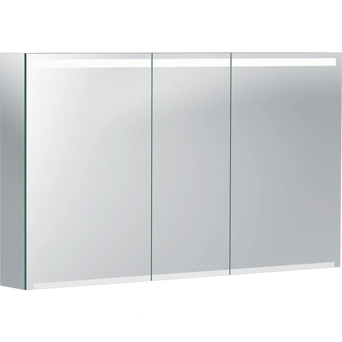 Geberit Option 120 cm Aydınlatmalı Aynalı Dolap, Üç Kapılı