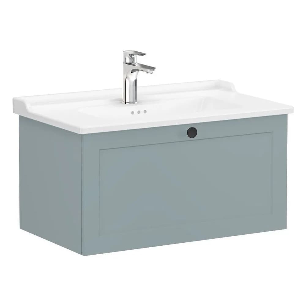 Vitra Root Classic 80 Cm Fiyord 1 Çekmeceli Lavabo Dolabı