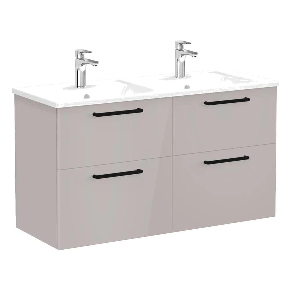 Vitra Root Flat 120 Cm Sahra Beji 4 Çekmeceli Lavabo Dolabı