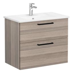Vitra Root Flat 80 Cm Cordoba 2 Çekmeceli Lavabo Dolabı görsel 1