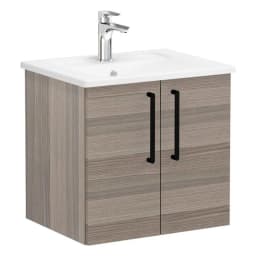 Vitra Root Flat 60 Cm Cordoba 2 Kapaklı Lavabo Dolabı görsel 1