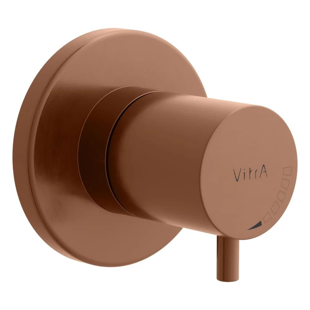 Vitra Origin Ankastre Fırçalı Soft Bakır Stop Valf