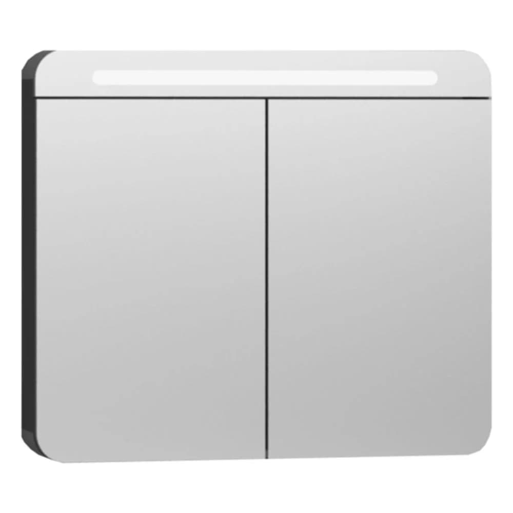 Vitra Nest Trendy 80 Cm Antrasit Dolaplı Ayna