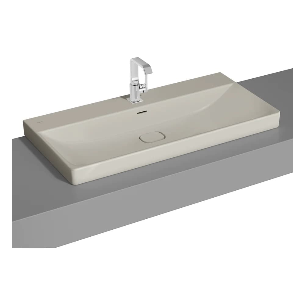 Vitra Metropole 100x47 Cm Taupe Çanak Lavabo
