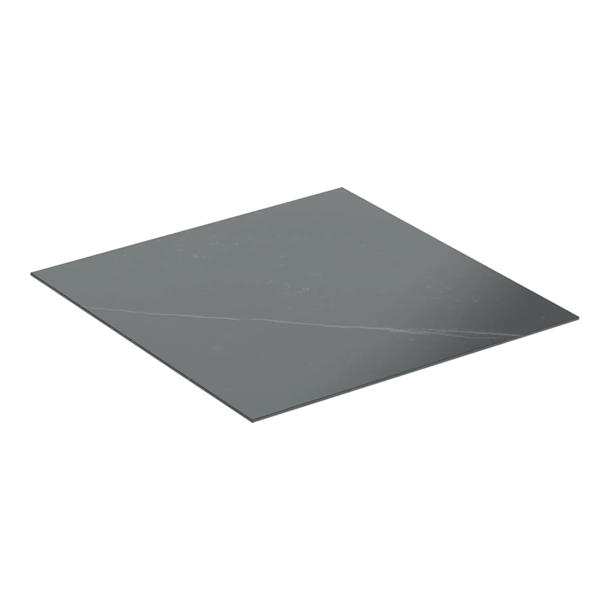 Geberit One 45 cm Siyah Mermer Görünümlü Yan Dolap Tezgahı