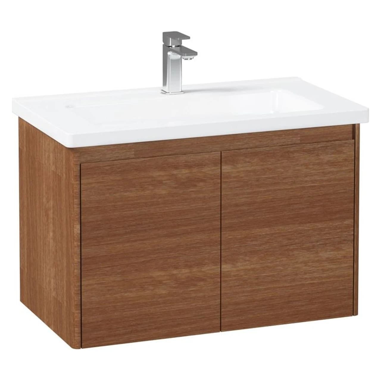 Orka Düden 65 Cm Odeon Ceviz Kapaklı Banyo Dolabı Takımı