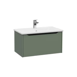 Vitra Integra Square Lavabo Dolabı 80 Cm Mat Grafit görsel 1