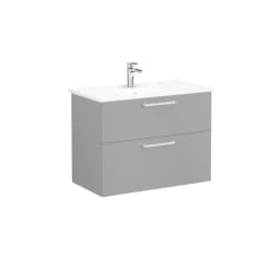 Vitra Root Classic Lavabo Dolabı 60 Cm Mat Fiyord Yeşili görsel 1