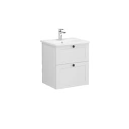 Vitra Root Flat Lavabo Dolabı 80 Cm Parlak Antrasit görsel 1