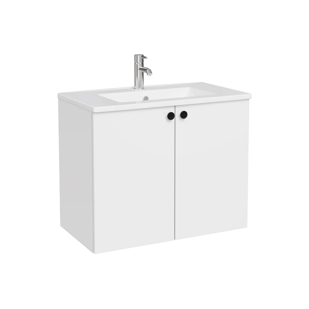 Vitra Shift T20 Lavabo Dolabı 80 Cm Parlak Beyaz
