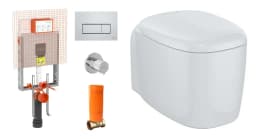 VitrA Plural Asma Klozet ve Gömme Rezervuar Takımı görsel 1