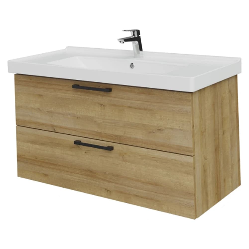 Creavit D20 100 Cm Everest 2 Çekmeceli Lavabo Dolabı