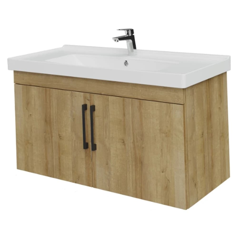 Creavit D20 100 Cm Everest Kapaklı Lavabo Dolabı