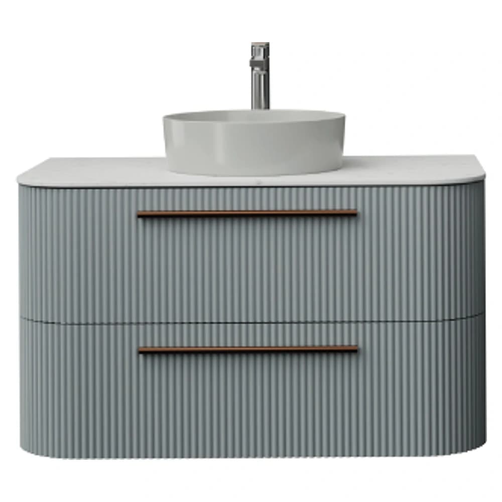 Creavit Rayas 100 Cm Mat Gri Lavabo Dolabı