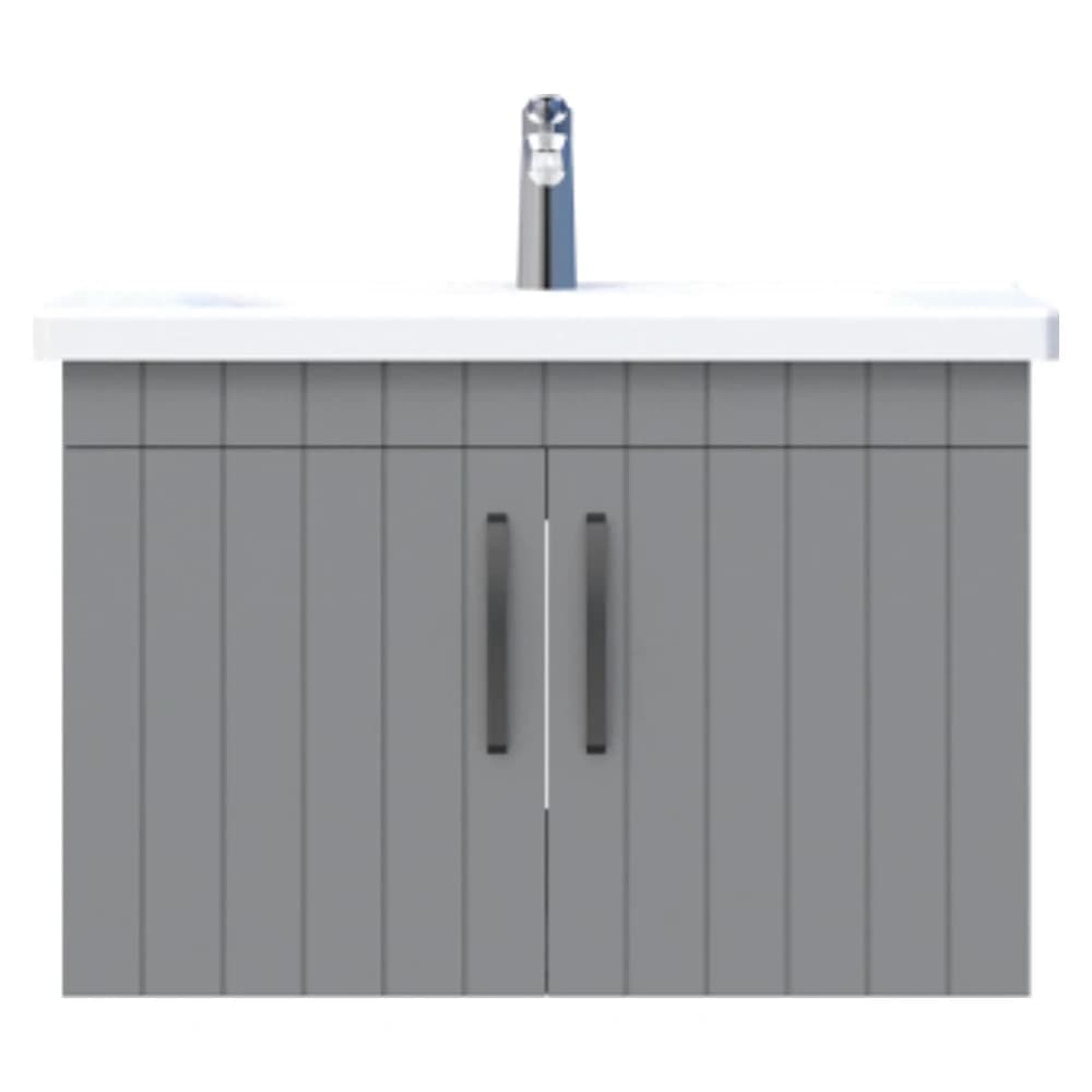 Creavit D20 80 Cm Gri Kapaklı Lavabo Dolabı