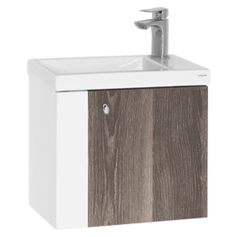 Creavit Forest 50 Cm Beyaz-Barok Lavabo Dolabı
