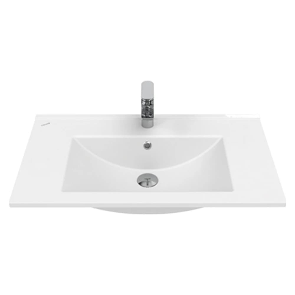 Creavit Su 80 Cm Beyaz Etajerli Lavabo