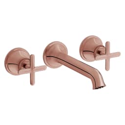 Vitra Origin Classic 3 Delikli Soft Bakır Ankastre Lavabo Bataryası A4289029 görsel 1