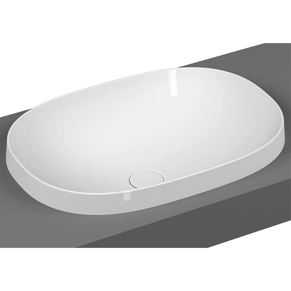Vitra Frame 55x39 Cm Oval Tezgahüstü Lavabo 5652B403-0016