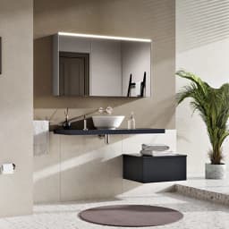 Vitra Geo 40x38 Cm Yuvarlak Mat Beyaz Çanak Lavabo 7421B001-0016 görsel 2