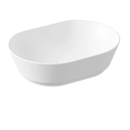 Vitra Geo 55x40 Cm Oval Mat Beyaz Çanak Lavabo 7427B001-0016 görsel 1