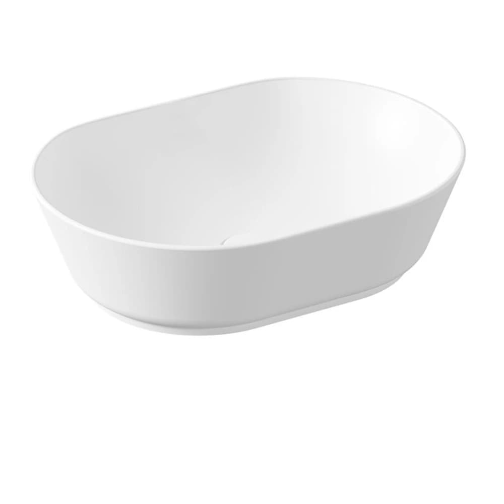 Vitra Geo 55x40 Cm Oval Mat Beyaz Çanak Lavabo 7427B001-0016