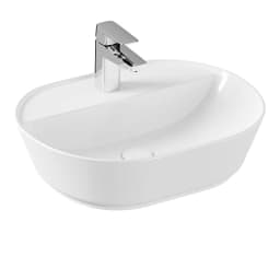 Vitra Geo 55x43 Cm Oval Çanak Lavabo 7428B003-0041 görsel 1