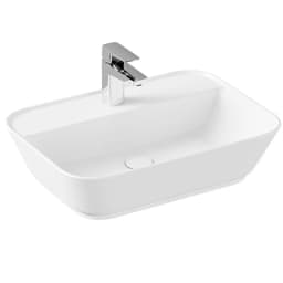 Vitra Geo 60x43 Cm Dikdörtgen Çanak Lavabo 7426B003-0041 görsel 1