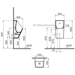 Vitra Integra Pisuvar 5461L003-0199 görsel 3