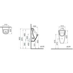 Vitra Integra Pisuvar 5462L003-1069 görsel 2