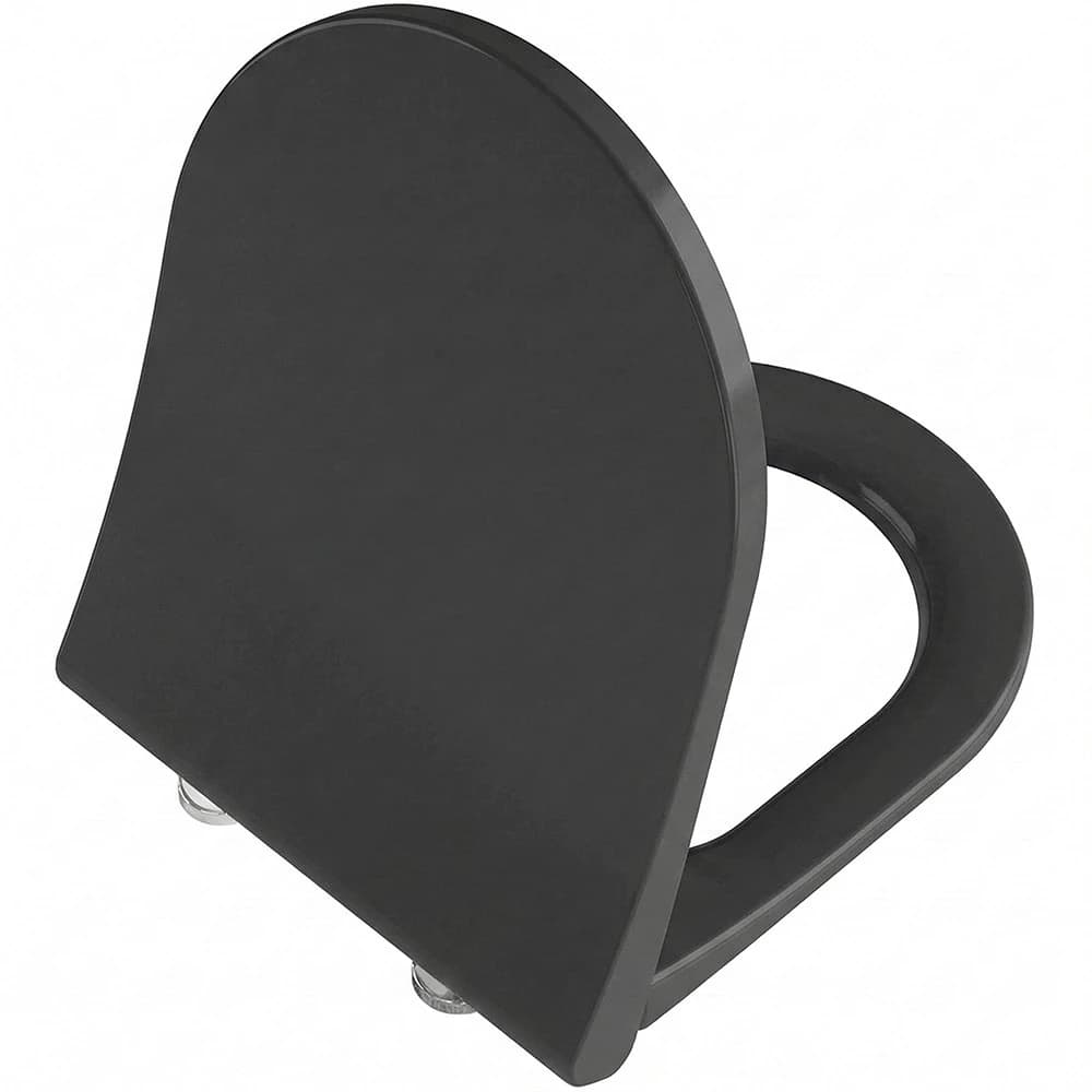 Vitra Integra Slim Yavaş Kapanır Mat Siyah Klozet Kapağı - 131-483R009