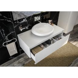 Vitra İstanbul 60x55 Cm Yuvarlak Çanak Lavabo 4280B403-0016 görsel 3