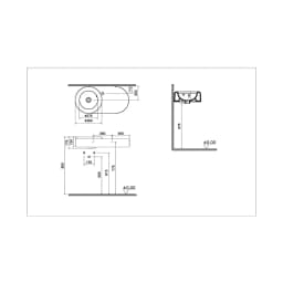 Vitra Liquid 80x41 Cm Etajerli Lavabo 7314B403-0016 görsel 2