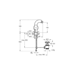 Vitra Liquid Bide Bataryası A42758 görsel 3