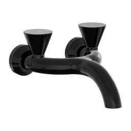 Vitra Liquid Duvardan Parlak Siyah Lavabo Bataryası A4274839 görsel 1