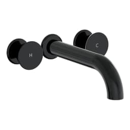 Vitra Liquid Parlak Siyah Ankastre Lavabo Bataryası A4268939 görsel 1