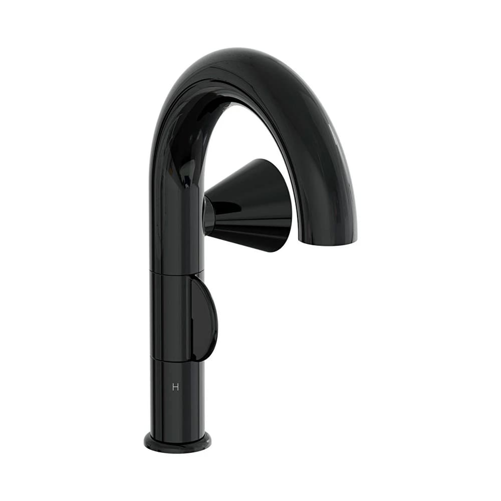 Vitra Liquid Parlak Siyah Lavabo Bataryası A4274939