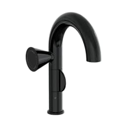 Vitra Liquid Parlak Siyah Lavabo Bataryası A4275539 görsel 1