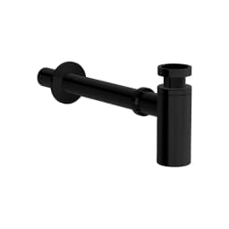 Vitra Liquid T Tipi Parlak Siyah Lavabo Sifonu A4512439 görsel 1