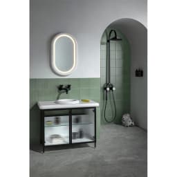 Vitra Liquid Tom Dixon Parlak Siyah Termostatik Duş Kolonu A4721939 görsel 2