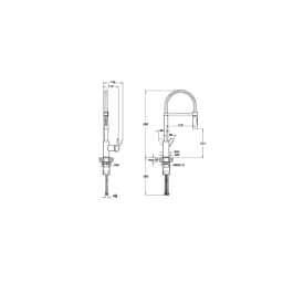 Vitra Masterline Maestro Pro Eviye Bataryası A42152 görsel 3