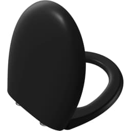 Vitra Memoria Yavaş Kapanan Mat Siyah Klozet Kapağı - 106-483R009 görsel 1