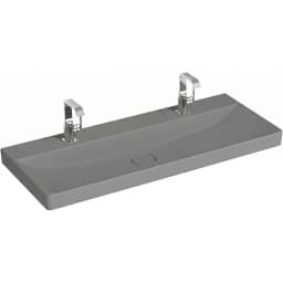 Vitra Metropole 120x47 Cm Mat Taş Gri Lavabo - 7530B476-0041 görsel 1