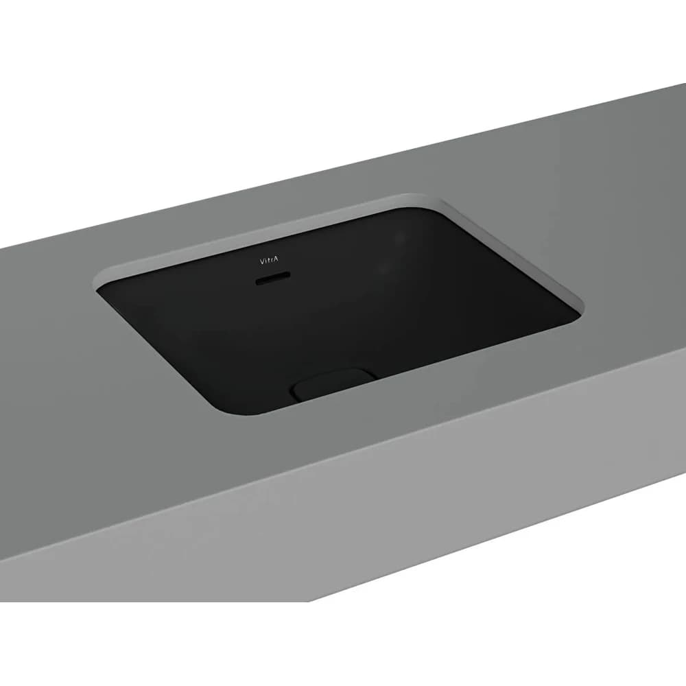 Vitra Metropole 50x40 Cm Mat Siyah Tezgahaltı Lavabo - 7534B483-7215