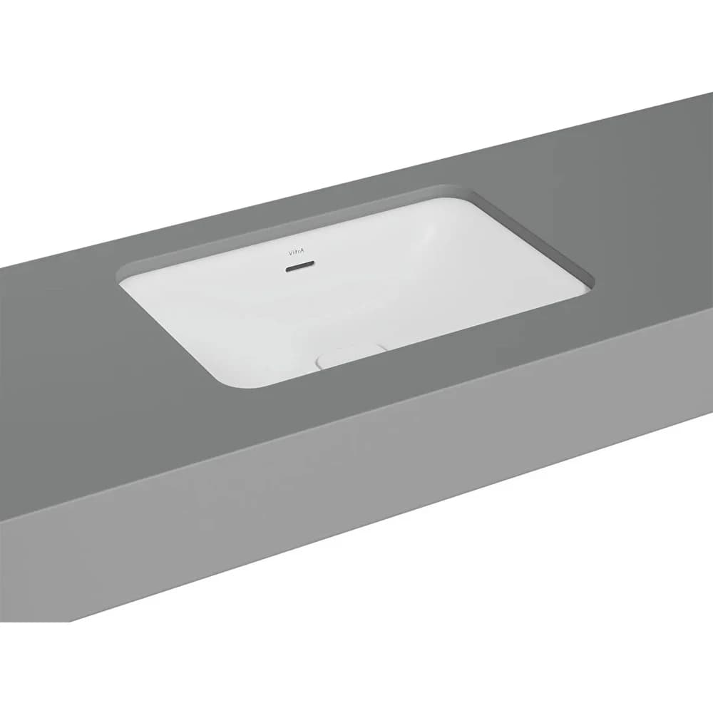 Vitra Metropole 60x40 Cm Mat Beyaz Tezgahaltı Lavabo - 7535B401-7216