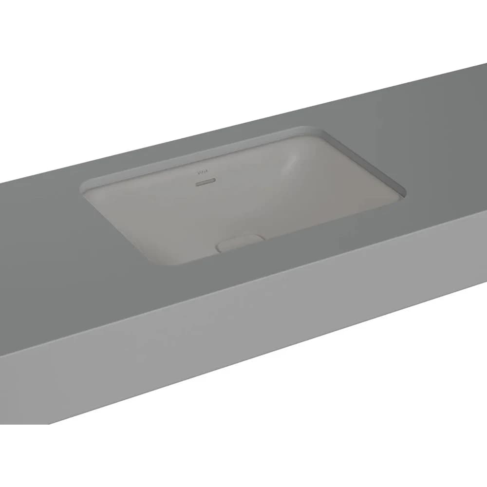 Vitra Metropole 60x40 Cm Mat Taş Gri Tezgahaltı Lavabo - 7535B476-7216